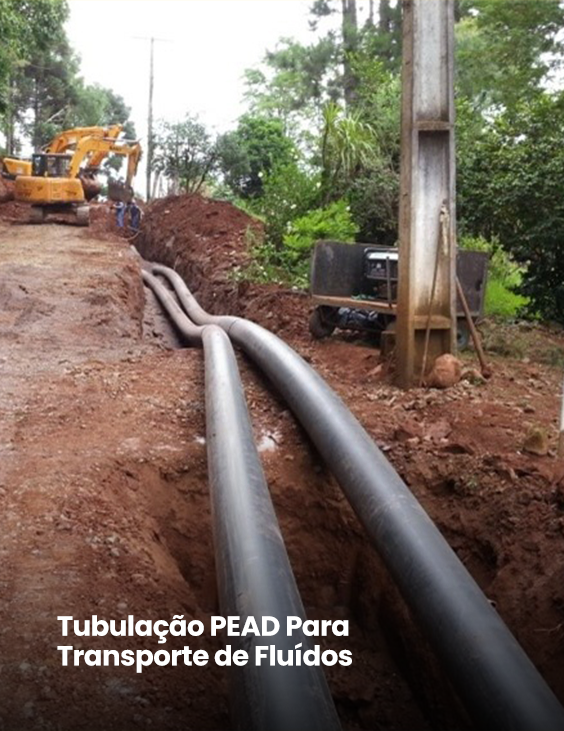 Tubulação PEAD para Transporte de Fluídos